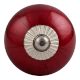 Neon Cherry Silver Fitting Ceramic Knob